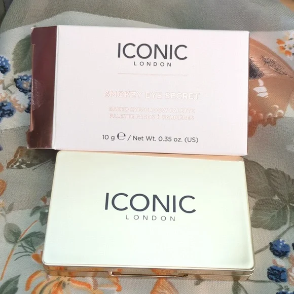 Iconic London Smokey Eye Secret Baked Eyeshadow Palette NIB 10g - Picture 3 of 7